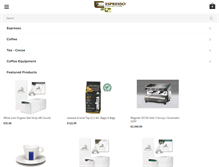 Tablet Screenshot of espressocoffeeclub.com